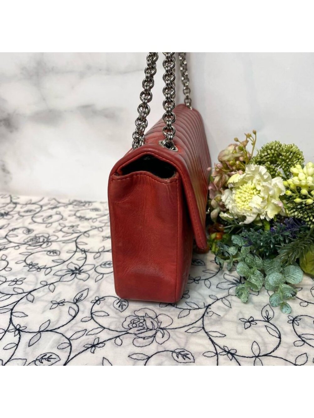 ★SOLD★ Chanel Mademoiselle Double Flap Chain - Picture 7 of 15